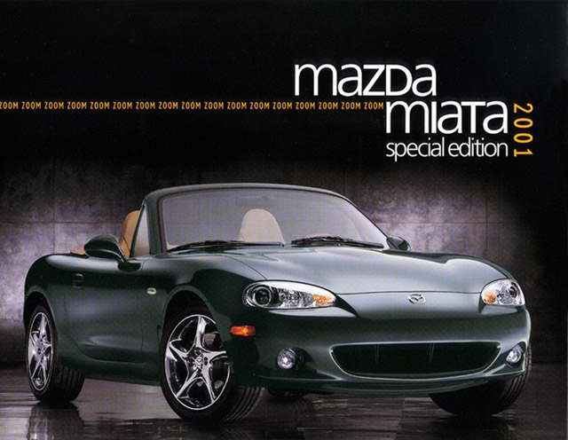 Mazda Miata Special Edition 2001 Brochure - Page 1